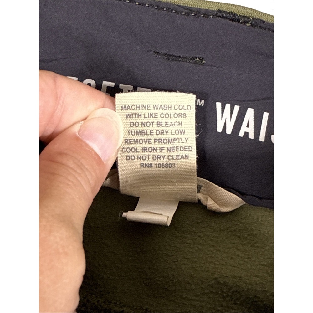 Duluth Trading Hardchore Tech Skinny Pants Womens 6 Green Stretch Garden Hike - Picture 10 of 13